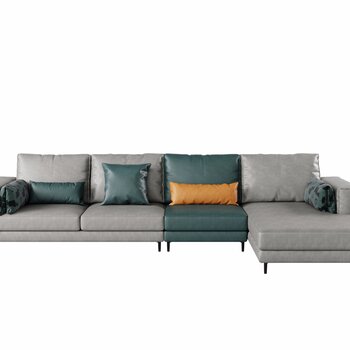现代休闲沙发3d模型
