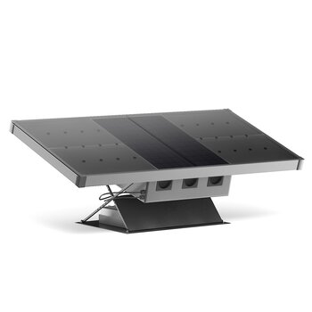 现代太阳能发电板