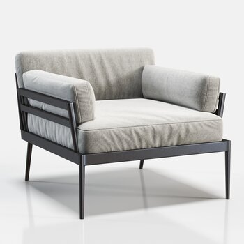 瑞典Skargaarden 现代单人沙发3d模型