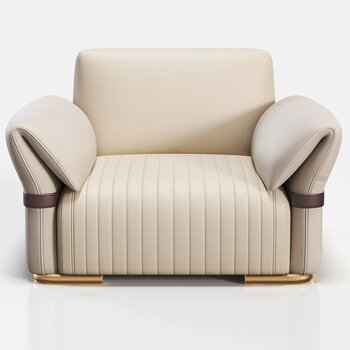 中国 Reiggi 现代单人沙发3d模型