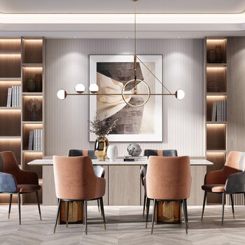 现代轻奢餐厅