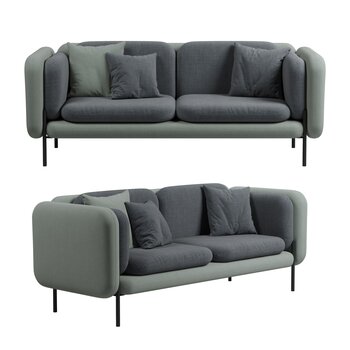 比利时 Recor Home ARCHIDUC 现代双人沙发