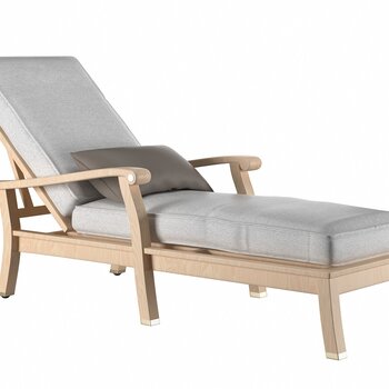 ARCO 现代木质躺椅