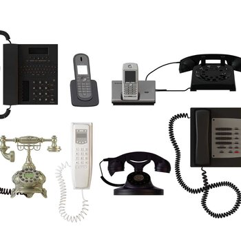 电话组合D5模型