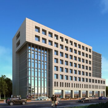 现代多层办公楼