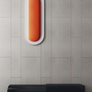 现代立体墙饰长条凳组合3d模型