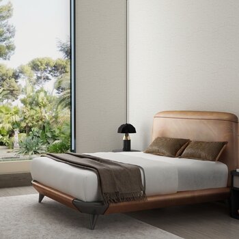 玛润奇家居 现代卧室3d模型