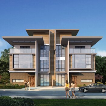 现代别墅3d模型