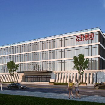 现代多层办公楼