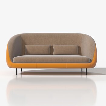 丹麦Fredericia 现代双人沙发