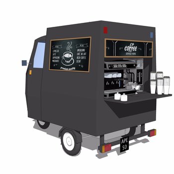 现代移动售卖车