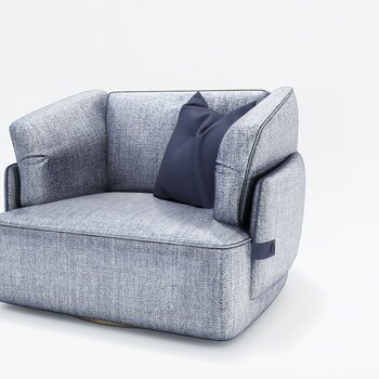gamma 现代单人沙发3d模型