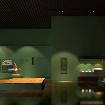 现代博物馆3d模型