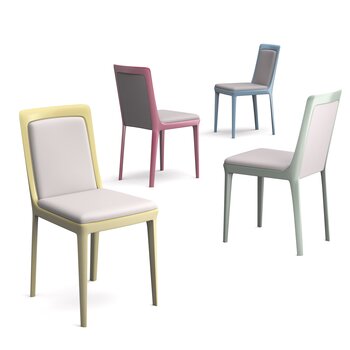 现代时尚小清新椅子组合