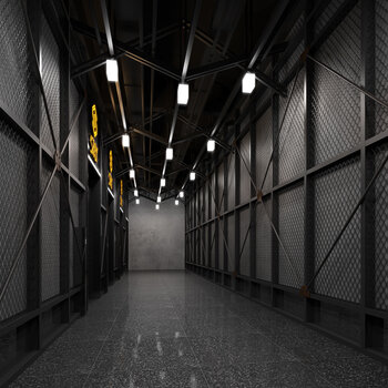 工业风过道走廊