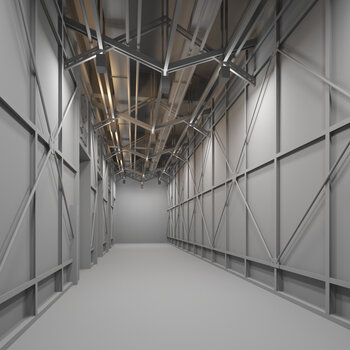 工业风过道走廊