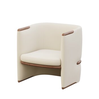 意大利 Giorgetti 现代休闲椅3d模型