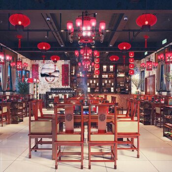 中式餐厅火锅店