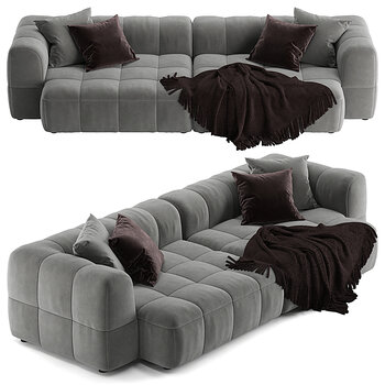 意大利 Arflex 现代双人沙发3d模型