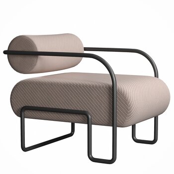 美国 Kelly Wearstler 现代休闲椅3d模型