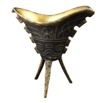 中式铜脚杯