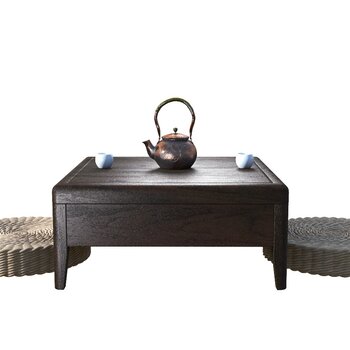 现代矮茶桌坐垫3d模型