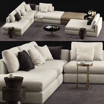 MisuraEmme 现代沙发茶几组合3d模型