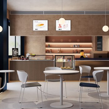 杭州民舍制作空间设计工作室 现代甜品店