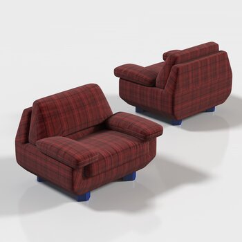 sancal 现代单人沙发3d模型