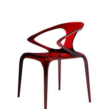 Rocheboboios PAPIS 现代餐椅3d模型