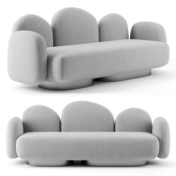 B&B Italia 现代多人沙发3d模型