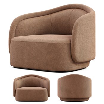  现代单人沙发3d模型