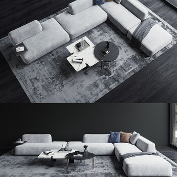 意大利 Lema 现代多人沙发3d模型