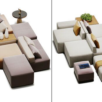 现代组合休闲沙发