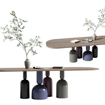 意大利 BONALDO 现代餐桌3d模型