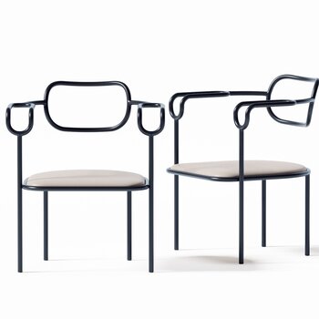 Cappellini 现代单椅3d模型