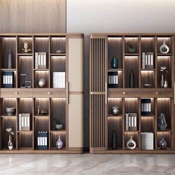 新中式装饰柜