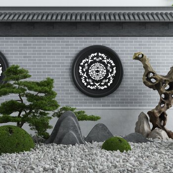 新中式园林景观小品