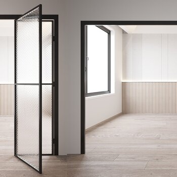 现代折叠门推拉门