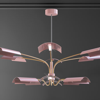 现代吊灯3d模型