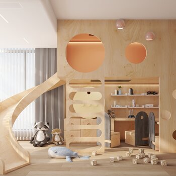 现代儿童房