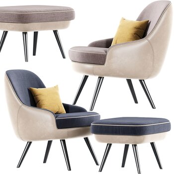 意大利 wiener gtv design 现代单椅