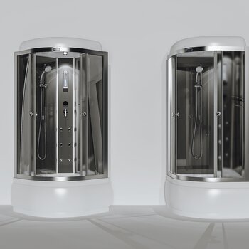 现代淋浴房3d模型