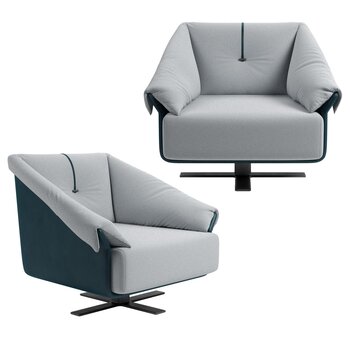 梵圆家具 单人沙发3d模型