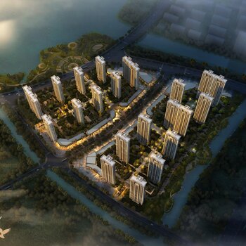 新中式住宅3d模型