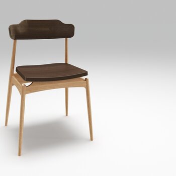 浮生记 北欧单椅3d模型