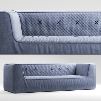 Alberta 现代沙发3d模型