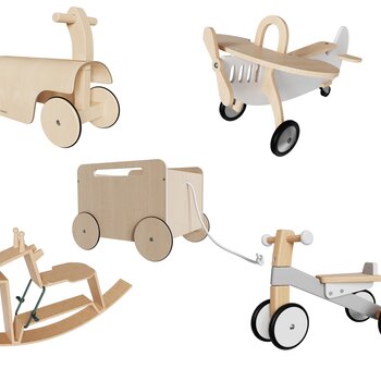 现代北欧儿童玩具车