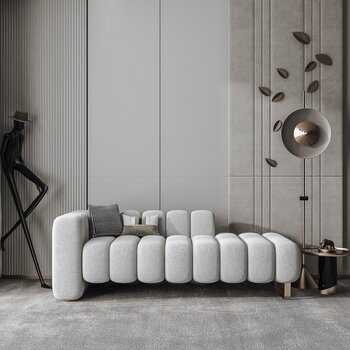 现代休闲沙发3d模型