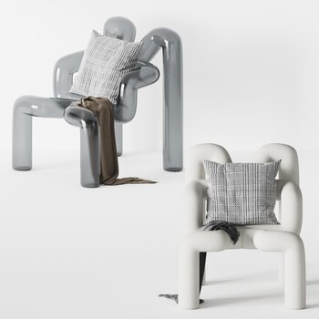 梵圆家具 现代单椅3d模型